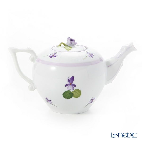 ヘレンド バイオレット（ライラック） VIOLETL 00608-0-09 ティーポット ローズ 400ml