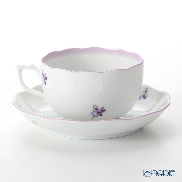 ヘレンド バイオレット（ライラック） VIOLETL 00724-0-00 ティーカップ＆ソーサー 200ml