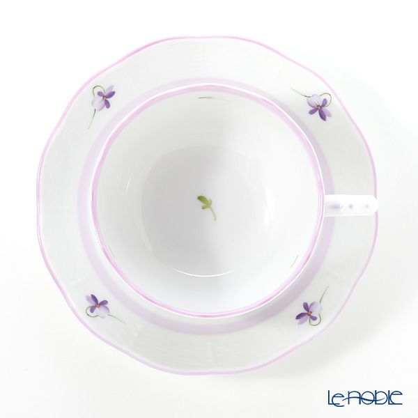 ヘレンド バイオレット（ライラック） VIOLETL 00724-0-00 ティーカップ＆ソーサー 200ml