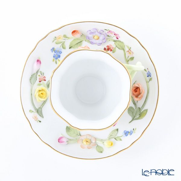 ヘレンド フローラル CD-X1 04227-0-66 コーヒーカップ＆ソーサー