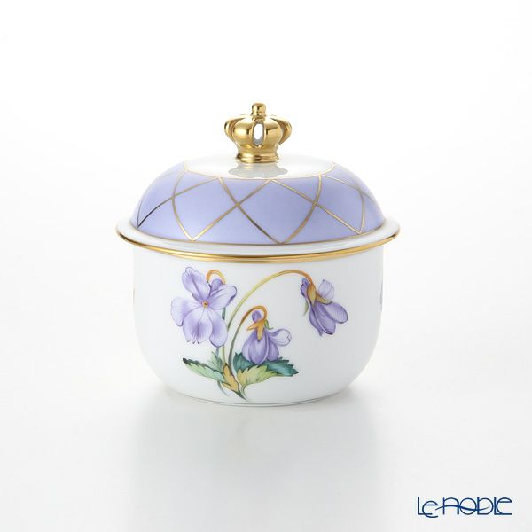 ヘレンド バイオレット リッチ VIOLET-RI ティーセット シリアルナンバー・証明書付 世界限定生産180点