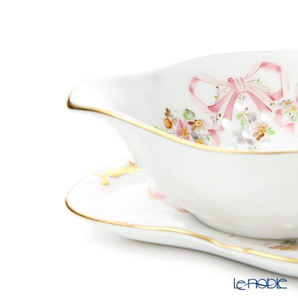 ヘレンド エデン・ローズドラジェ EDENP 02452-0-00 ティーストレーナ／トレイ