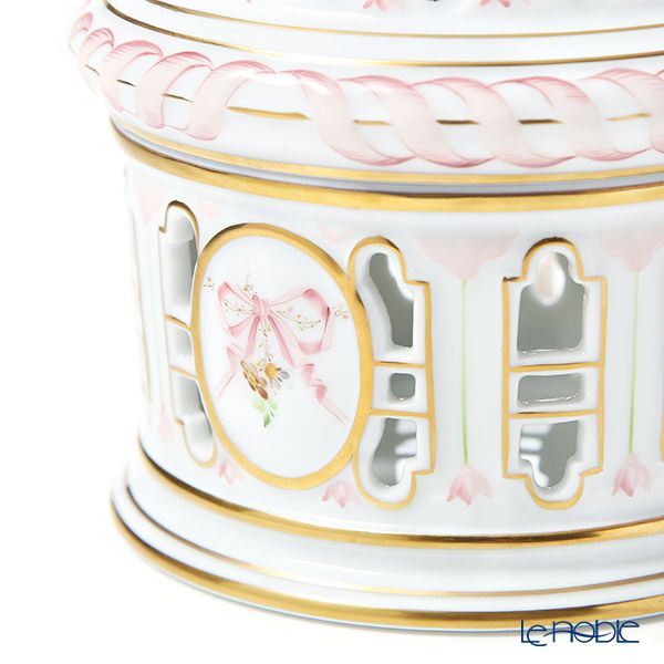 ヘレンド エデン・ローズドラジェ EDENP 06206-0-09 透かしボンボン（ローズ）