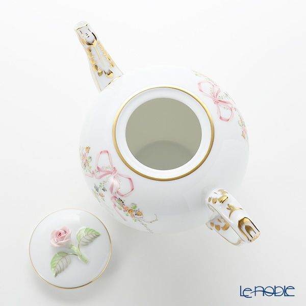 ヘレンド エデン・ローズドラジェ EDENP 20606-0-09 ティーポット（ローズ） 800ml