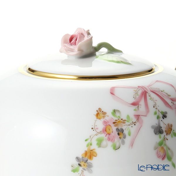 ヘレンド エデン・ローズドラジェ EDENP 20606-0-09 ティーポット（ローズ） 800ml