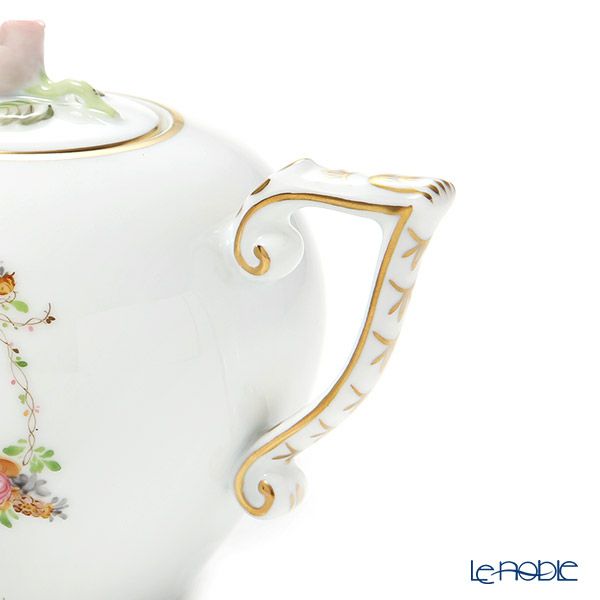 ヘレンド エデン・ローズドラジェ EDENP 20608-0-09 ティーポット（ローズ） 400ml