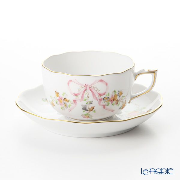 ヘレンド エデン・ローズドラジェ EDENP 20724-0-00 ティーカップ＆ソーサー 200ml