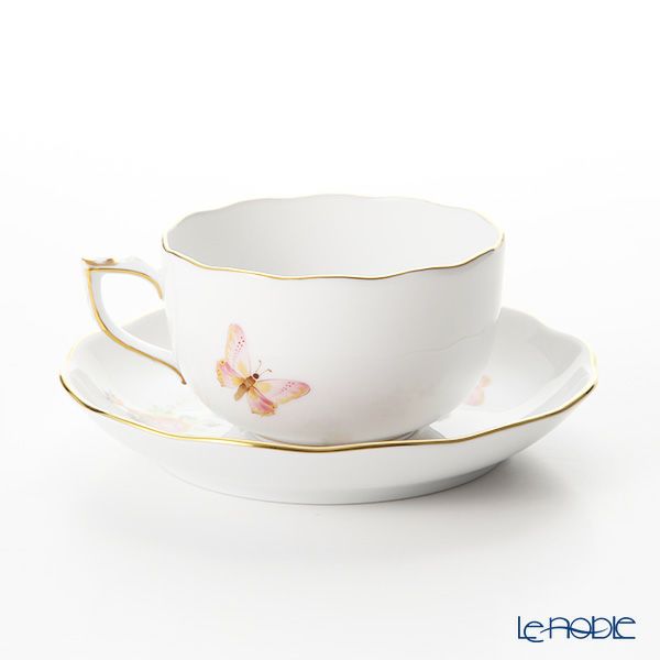 ヘレンド エデン・ローズドラジェ EDENP 20724-0-00 ティーカップ＆ソーサー 200ml