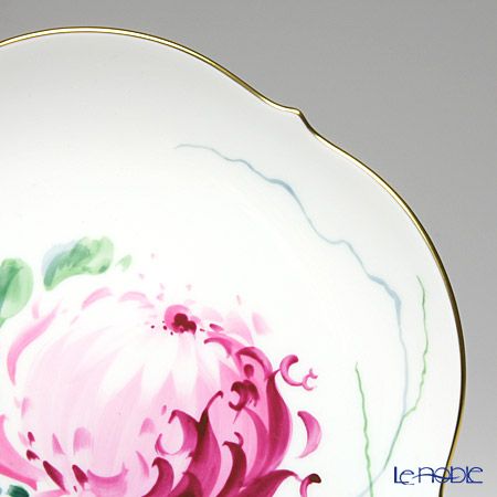 マイセン（Meissen） パープル菊 610710／23 プレート 18cm