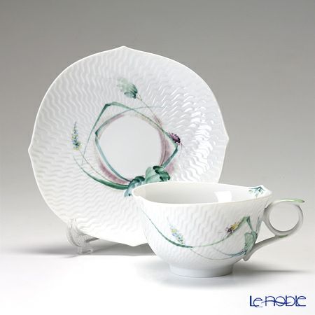 マイセン（Meissen） 森の声 614501／29633 ティーカップ＆ソーサー 170ml