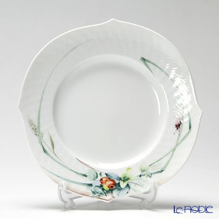 マイセン（Meissen） 森の声 614501／29470／01 プレート 19cm Motiv No.1 クランベリー