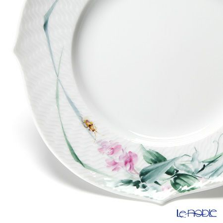 マイセン（Meissen） 森の声 614501／29470／02 プレート 19cm Motiv No.2 スイートピー