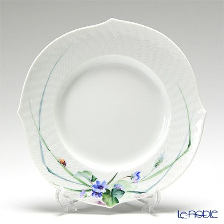 マイセン（Meissen） 森の声 614501／29470／03 プレート 19cm Motiv No.3 ユキワリソウ