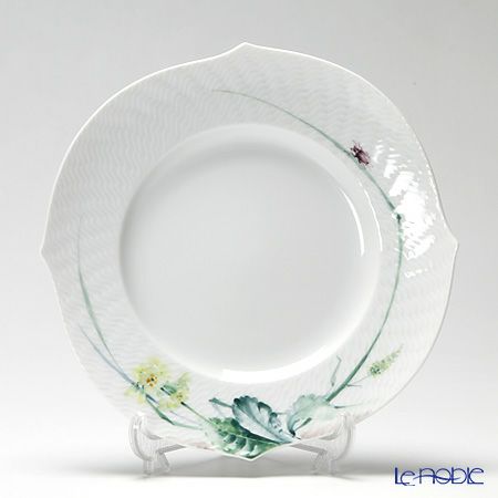 マイセン（Meissen） 森の声 614501／29470／06 プレート 19cm Motiv No.6 サクラソウ