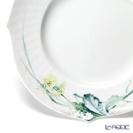 マイセン（Meissen） 森の声 614501／29470／06 プレート 19cm Motiv No.6 サクラソウ