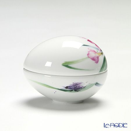 マイセン（Meissen） 森の声 614501／52280 タマゴ型ボックス 5cm