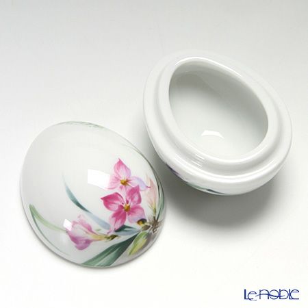 マイセン（Meissen） 森の声 614501／52280 タマゴ型ボックス 5cm
