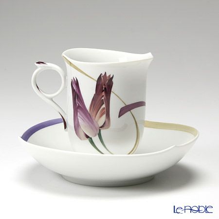 マイセン（Meissen） ユーゲント 614601／28582 コーヒーカップ＆ソーサー 180ml