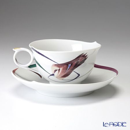 マイセン（Meissen） ユーゲント 614601／28633 ティーカップ＆ソーサー 170ml チューリップ