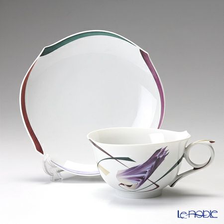 マイセン（Meissen） ユーゲント 614601／28633 ティーカップ＆ソーサー 170ml チューリップ