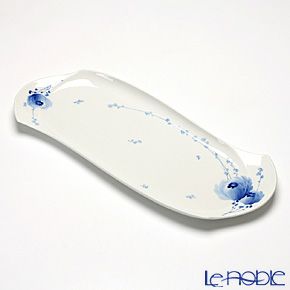 マイセン（Meissen） 青い花 614701／28509 トレイ 44cm