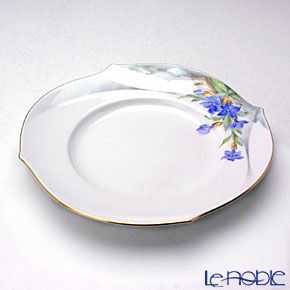 マイセン（Meissen） アルペンフローラ 616090／28470／02 プレート 19cm Motiv No.2 リンドウ