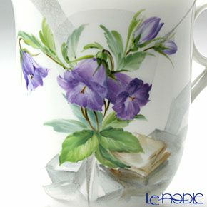 マイセン（Meissen） アルペンフローラ 616090／28582 コーヒーカップ＆ソーサー 180ml Motiv No.1 つりがね草