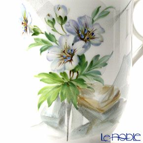 マイセン（Meissen） アルペンフローラ 616090／28582 コーヒーカップ＆ソーサー 180ml Motiv No.3 ゼラニウム