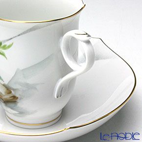 マイセン（Meissen） アルペンフローラ 616090／28582 コーヒーカップ＆ソーサー 180ml Motiv No.6 ピータービアード