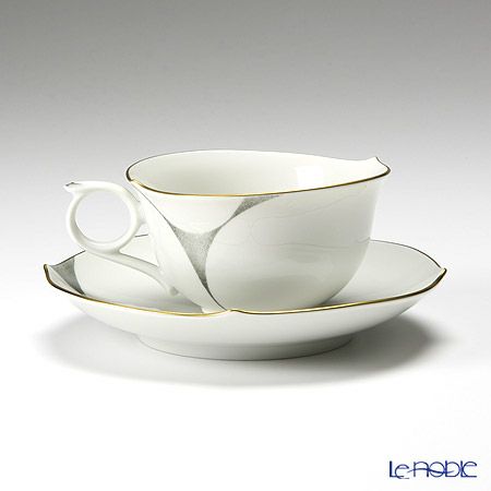 マイセン（Meissen） アルペンフローラ 616090／28633／02 ティーカップ＆ソーサー 170ml Motiv No.2 リンドウ