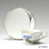 マイセン（Meissen） アルペンフローラ 616090／28633／02 ティーカップ＆ソーサー 170ml Motiv No.2 リンドウ