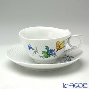 マイセン（Meissen） アルペンフローラ 616201／29633／05 ティーカップ＆ソーサー 170ml Motiv No.5 ポピー