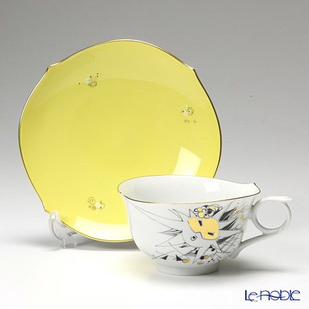 マイセン（Meissen） 祝祭舞踏会（イエロー） 617290／28633 ティーカップ＆ソーサー 170ml