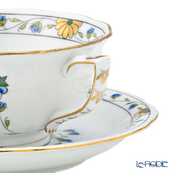 ヘレンド LHTBW ティーカップ＆ソーサー（ロウ） 00734-0-00