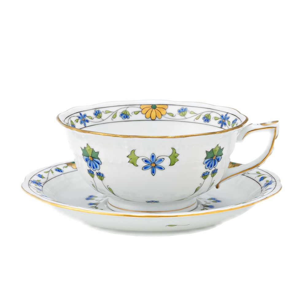 ヘレンド LHTBW ティーカップ＆ソーサー（ロウ） 00734-0-00