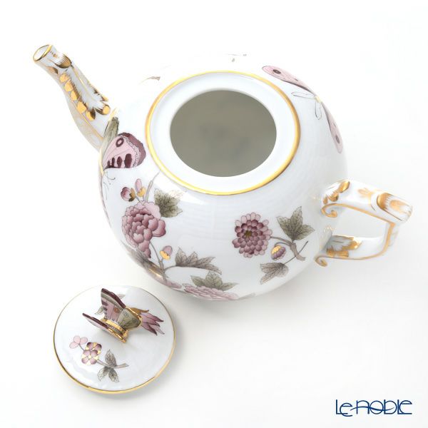 ヘレンド パステルヴィクトリア VICT2 00606-0-17 ティーポット チョウ 800ml
