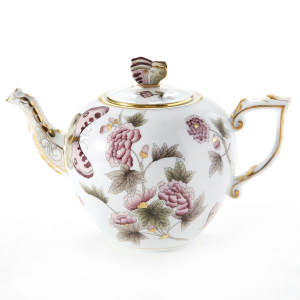 ヘレンド パステルヴィクトリア VICT2 00606-0-17 ティーポット チョウ 800ml