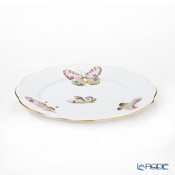 ヘレンド パステルヴィクトリア VICTP2 00517-0-00（パピヨン） プレート 19cm