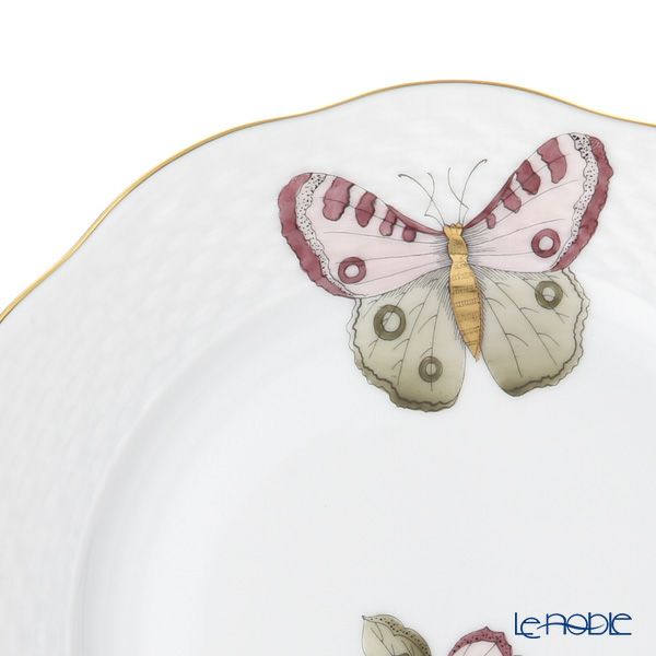 ヘレンド パステルヴィクトリア VICTP2 00517-0-00（パピヨン） プレート 19cm