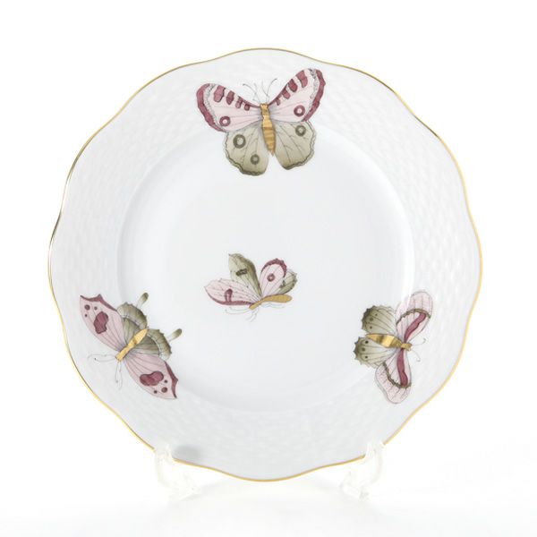 ヘレンド パステルヴィクトリア VICTP2 00517-0-00（パピヨン） プレート 19cm