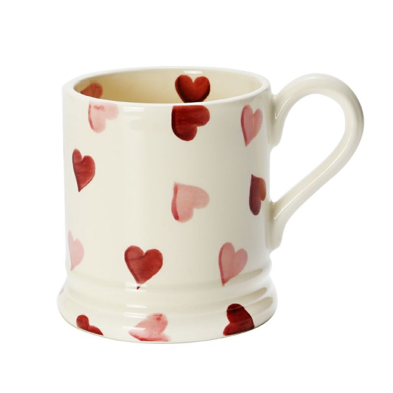 エマ・ブリッジウォーター ピンクハーツ マグカップ 340ml