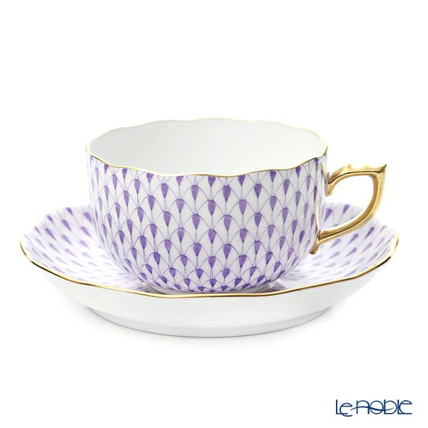 ヘレンド エカイユライラック VHL 20724-0-00 ティーカップ＆ソーサー 200ml