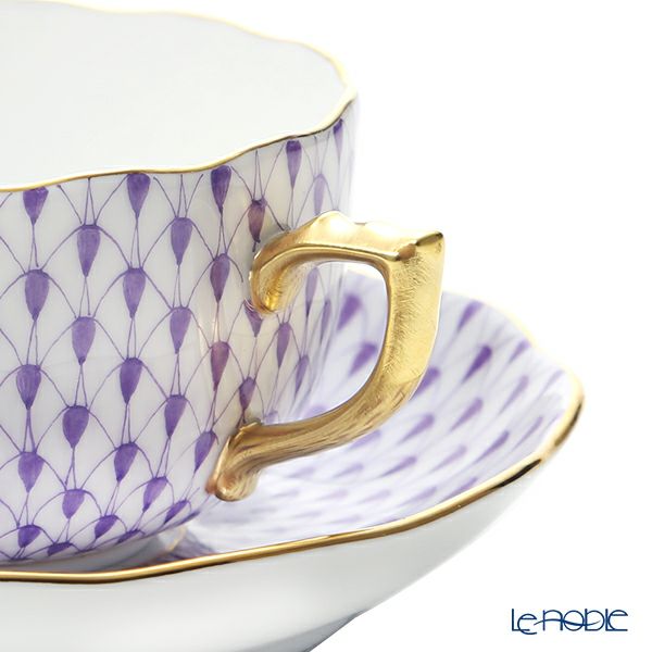 ヘレンド エカイユライラック VHL 20724-0-00 ティーカップ＆ソーサー 200ml