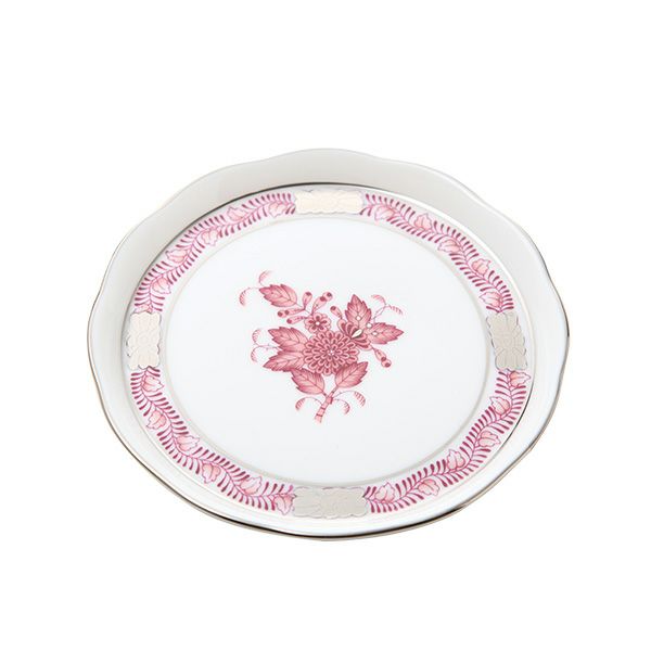 ヘレンド アポニーモーヴプラチナ AP2-PT 00341-0-00 コースター10cm