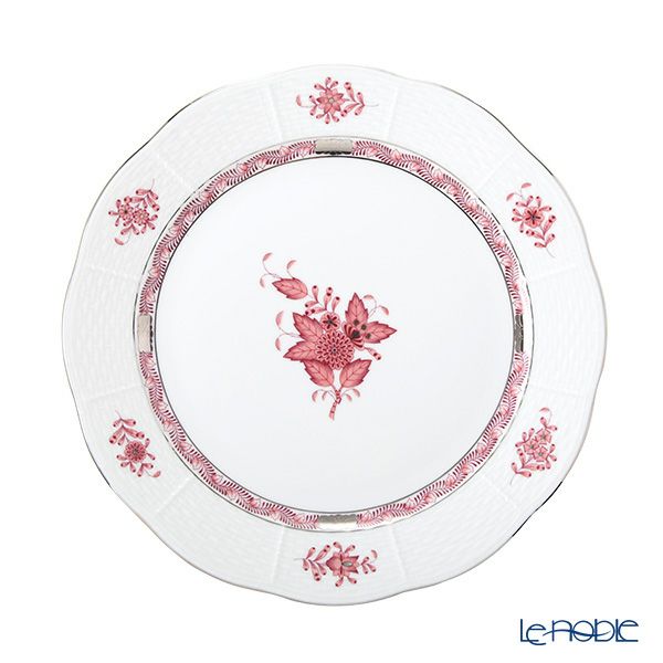 ヘレンド アポニーモーヴプラチナ AP2-PT プレート 25cm 00524-0-00