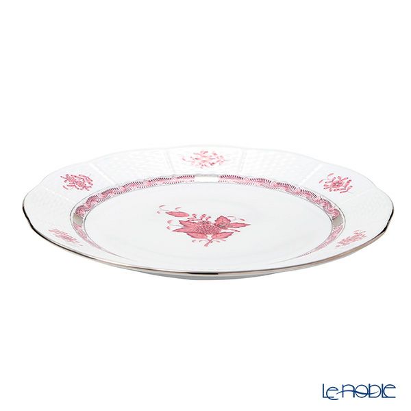 ヘレンド アポニーモーヴプラチナ AP2-PT プレート 25cm 00524-0-00