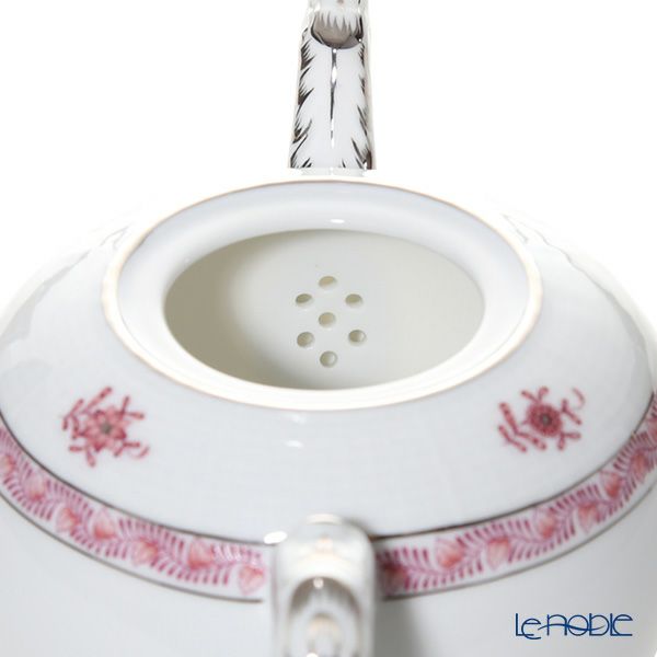 ヘレンド アポニーモーヴプラチナ AP2-PT 00606-0-09 ティーポット ローズ 800ml