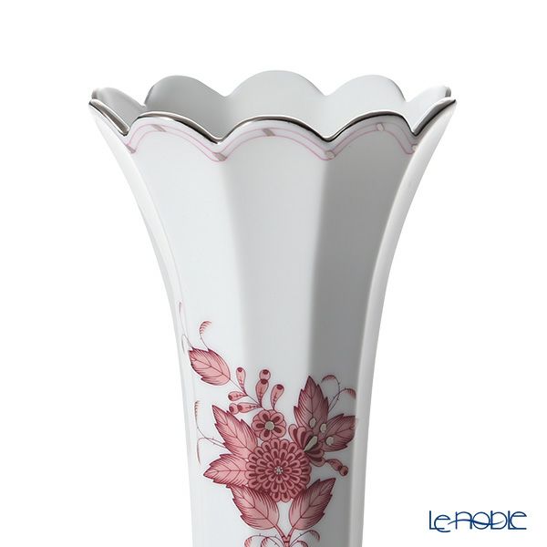 ヘレンド アポニーモーヴプラチナ AP2-PT ベース 22cm 07075-0-00