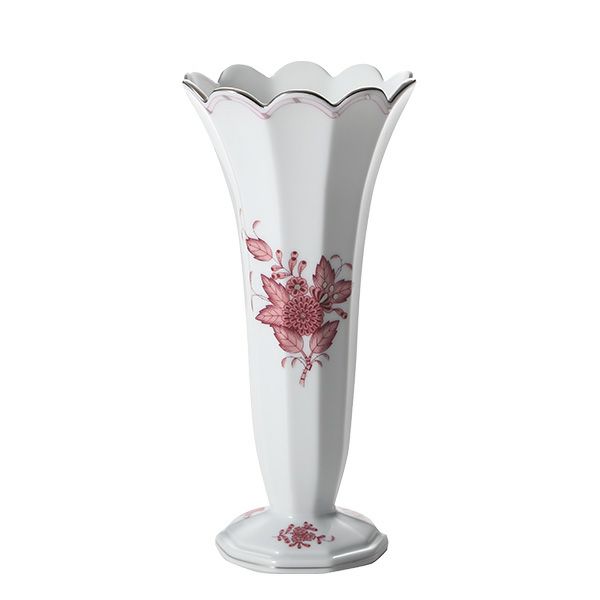 ヘレンド アポニーモーヴプラチナ AP2-PT ベース 22cm 07075-0-00