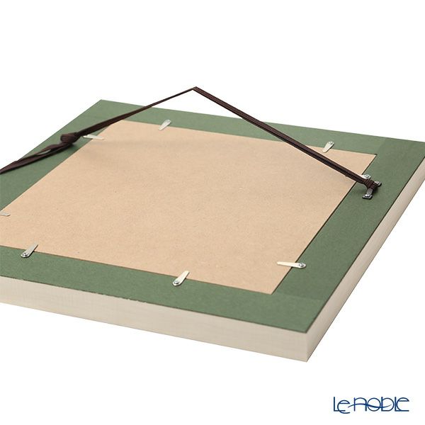 京七宝額（アートSHIPPO） 昼下り 額木目・白系 31.5×31.5cm